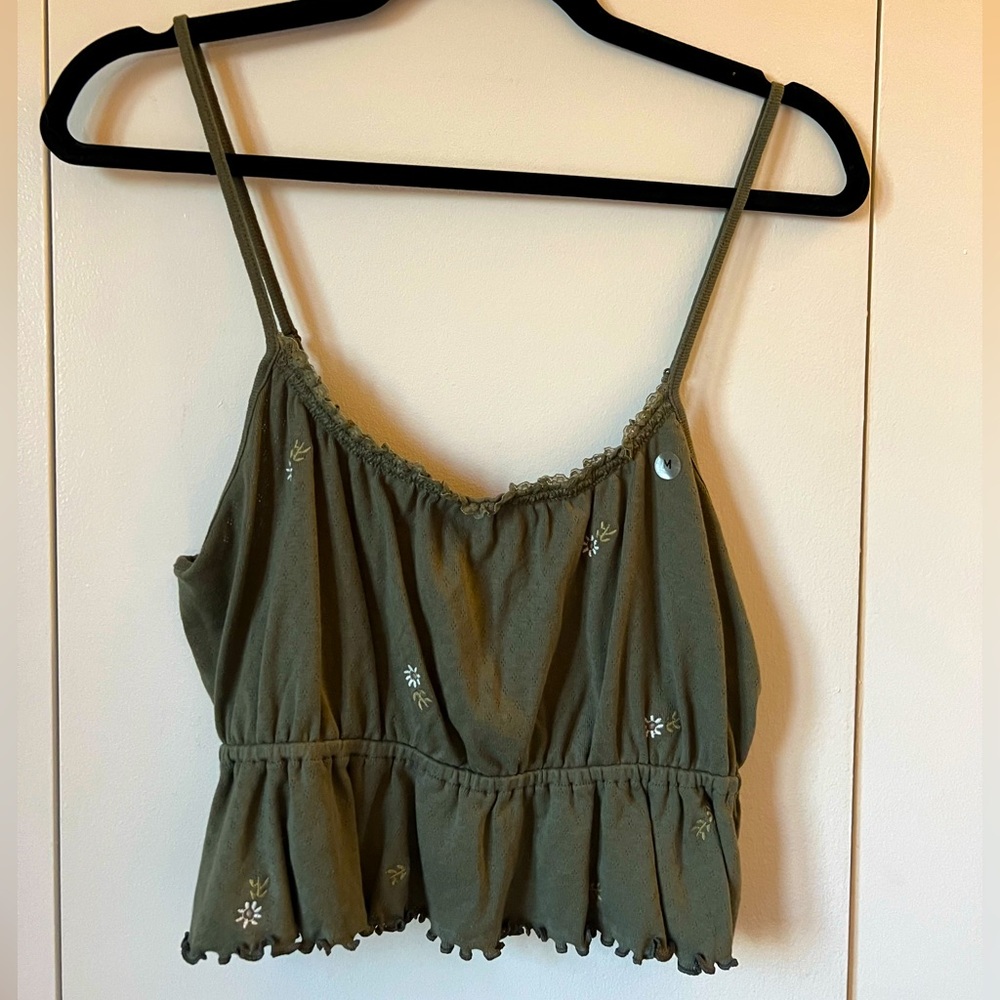 American Eagle Crop Tank
